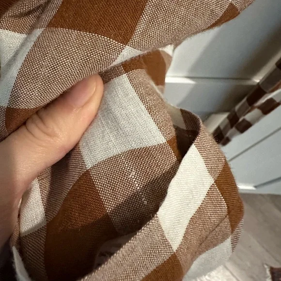 Doen Eve dress in Nutmeg plaid - Picture 4 of 12